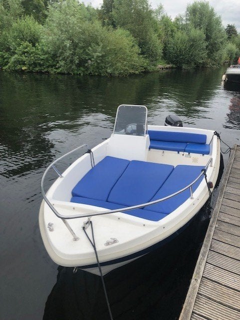 Topcraft Millenium 435 te koop., Watersport en Boten, Gebruikt, 4 m, Tot 10 pk, 10 pk