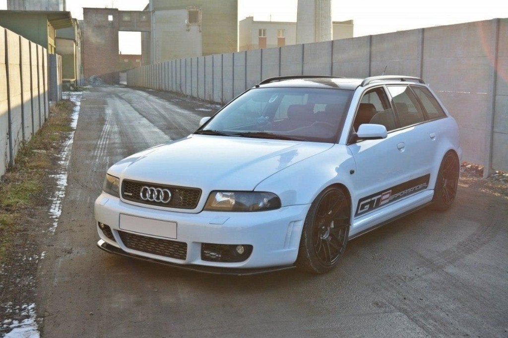 Voorlip diffuser skirt achterlip spoiler - Audi RS4 B5 99-01