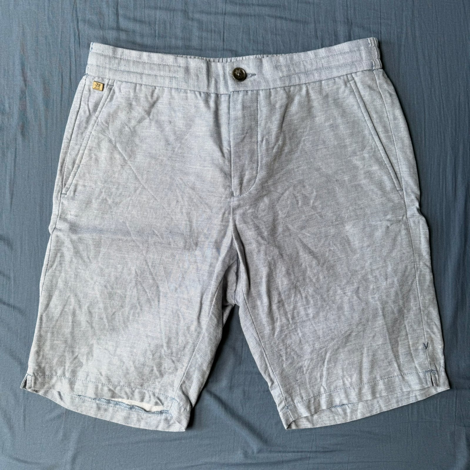 Vanguard short, Ophalen of Verzenden, Zo goed als nieuw, Maat 46 (S) of kleiner, Blauw