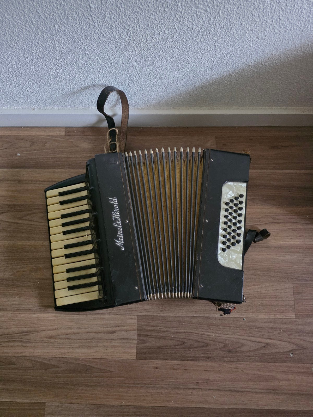 M. Hohner accordeon - Vintage toetsaccordeon, Ophalen of Verzenden, Gebruikt, Hohner