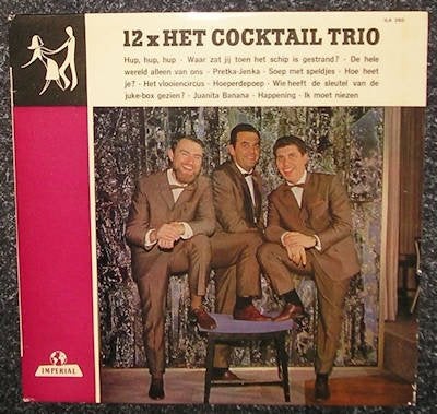 Het Cocktail Trio – 12x Het Cocktail Trio 1966 LP2247, LP, Gebruikt, Ophalen of Verzenden, Pop