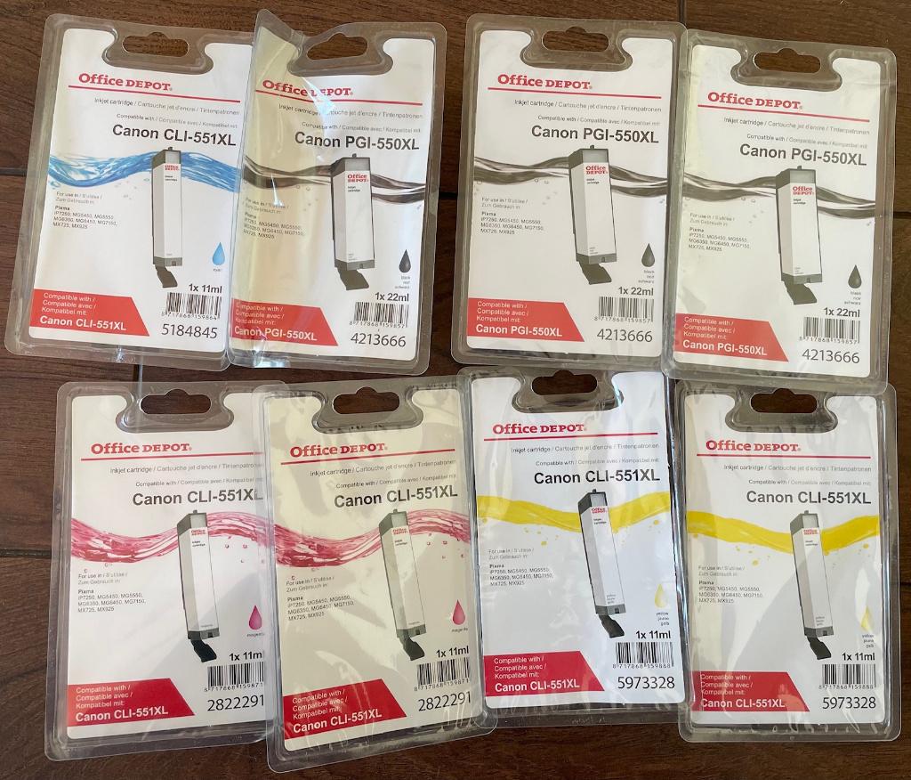 Canon Inkjet cartridge, Ophalen of Verzenden, Nieuw, Cartridge, Office Depot