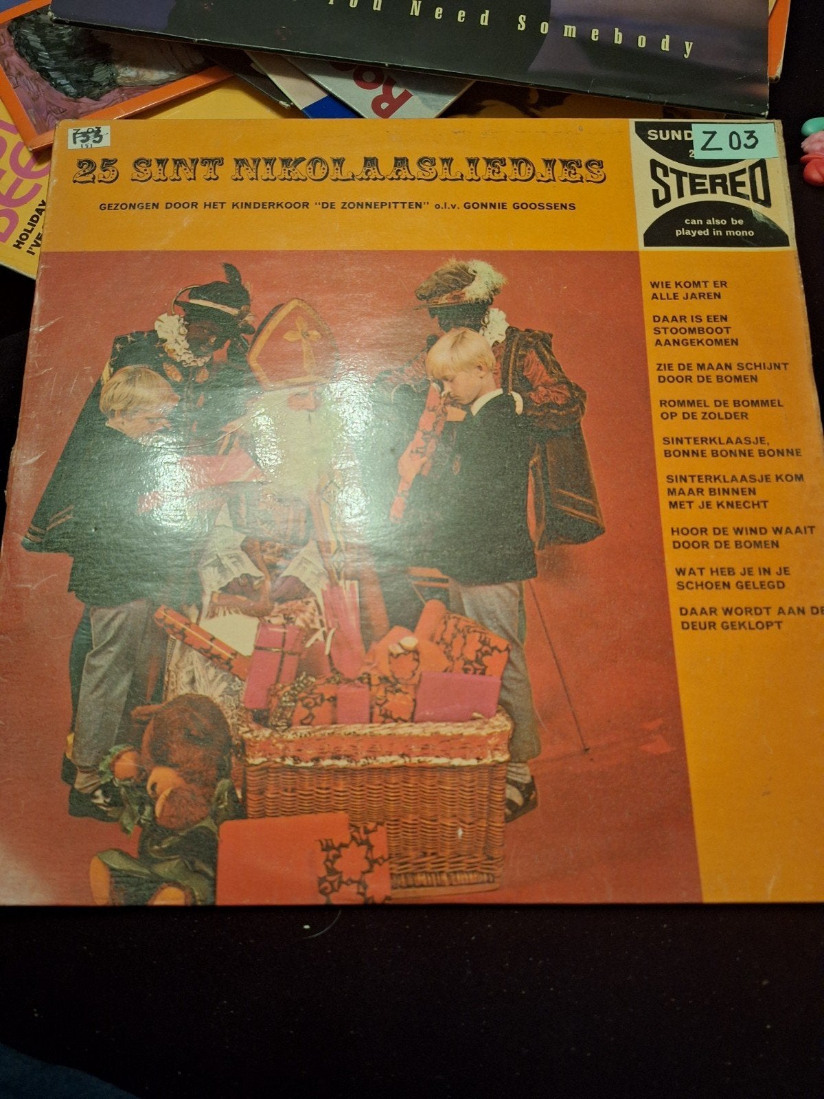 25 Sint Nikolaasliedjes - Kinderkoor De Zonnepitten LP, Cd's en Dvd's, LP, Gebruikt, Overige genres, Ophalen of Verzenden