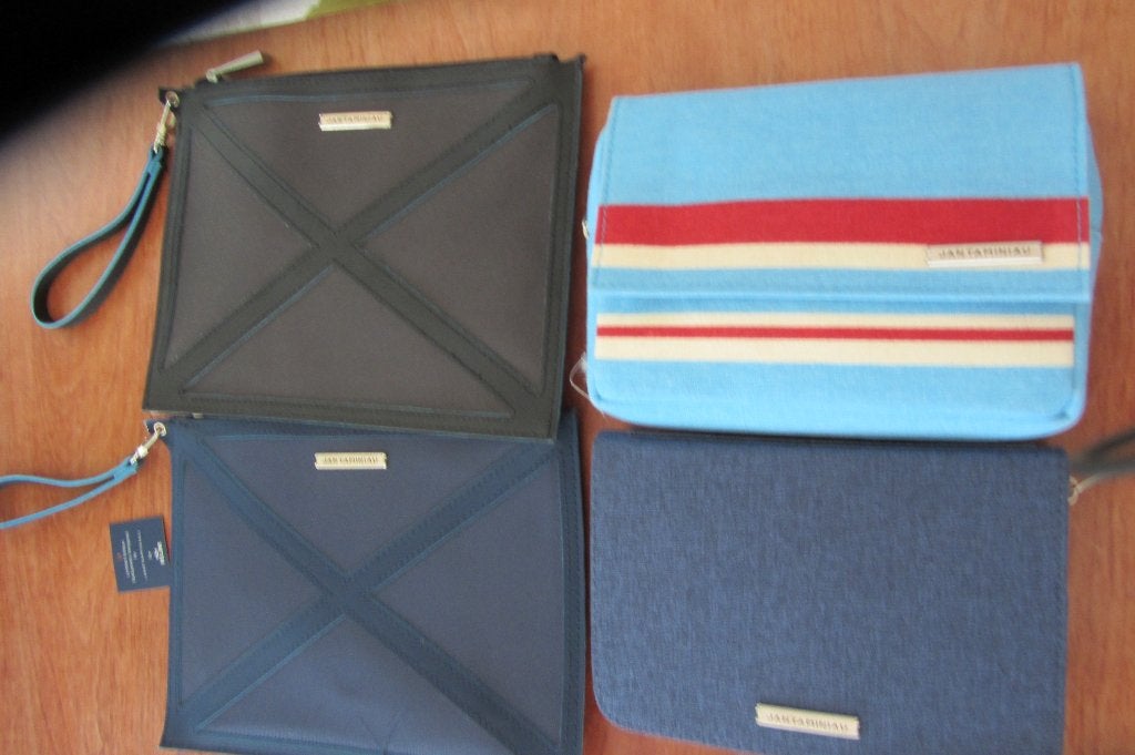 4 KLM business class comfort bags Jan Taminiau, Ophalen of Verzenden, Zo goed als nieuw, Overige typen