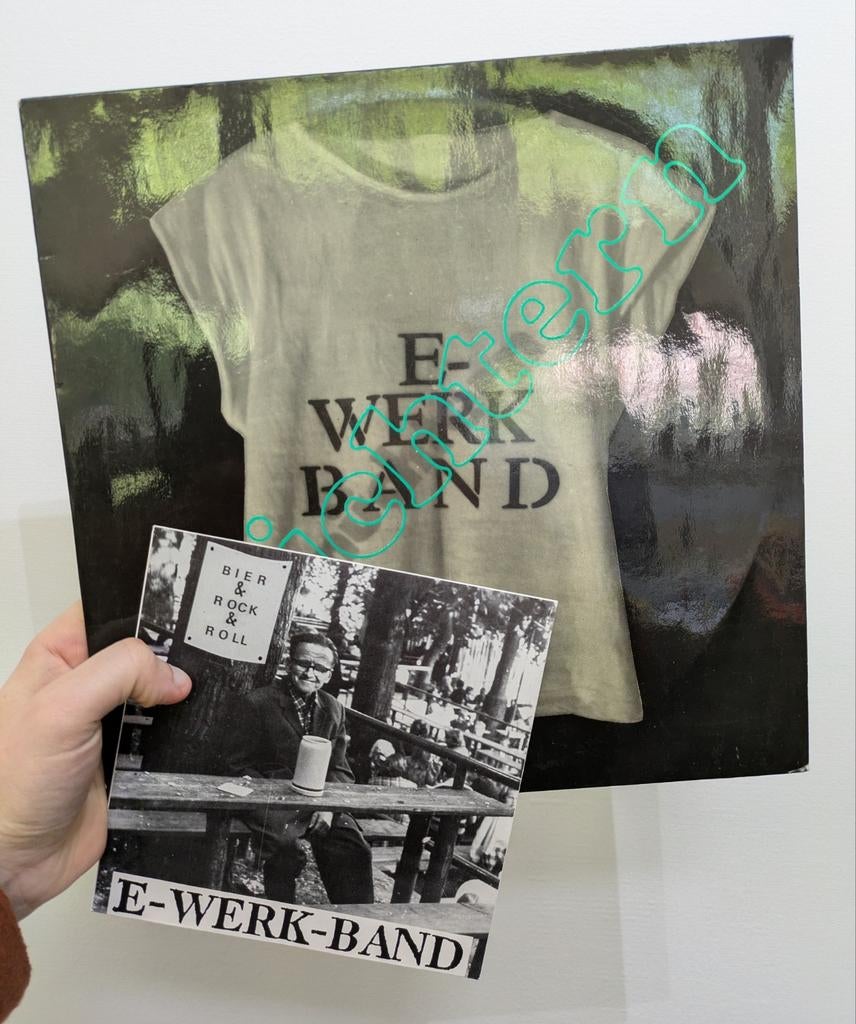 E-Werk Band - LP + 45rpm single, Ophalen of Verzenden, Zo goed als nieuw, Fotografen