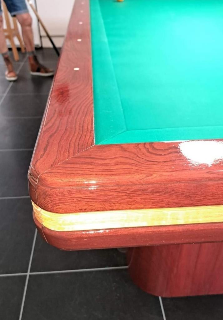 Wilhelmina super de luxe 115/230, Sport en Fitness, Ophalen of Verzenden, Gebruikt, Biljarttafel