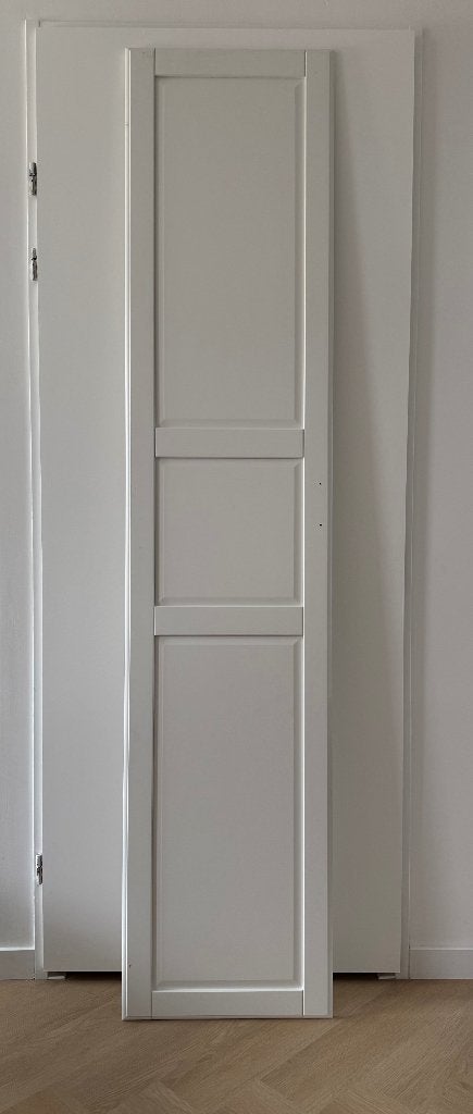 TYSSEDAL deur wit 50x229 cm, Huis en Inrichting, Kasten | Kledingkasten, Ophalen, Gebruikt, Eikenhout, 50 tot 100 cm