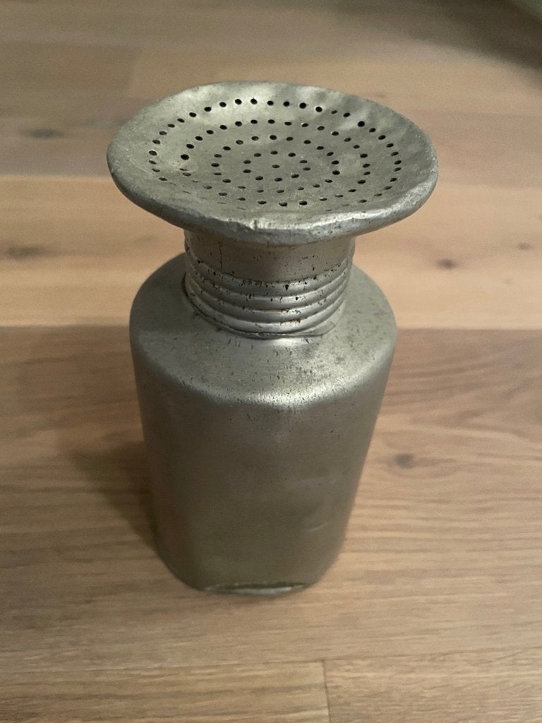 Antieke zoutstrooier, Ophalen