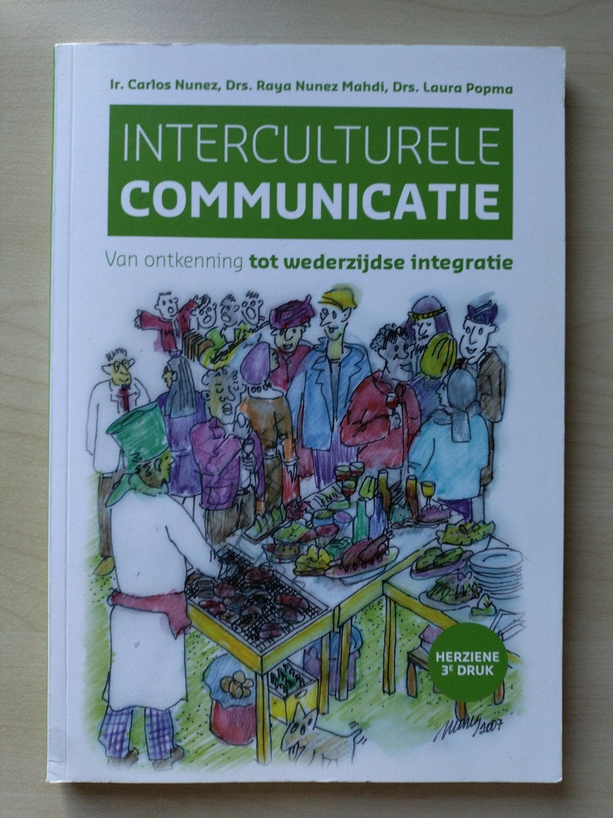 Interculturele Communicatie - Studieboek, Carlos Nunez, Raya Nunez Mahdi, Laura Popma, Zo goed als nieuw, Gamma, HBO
