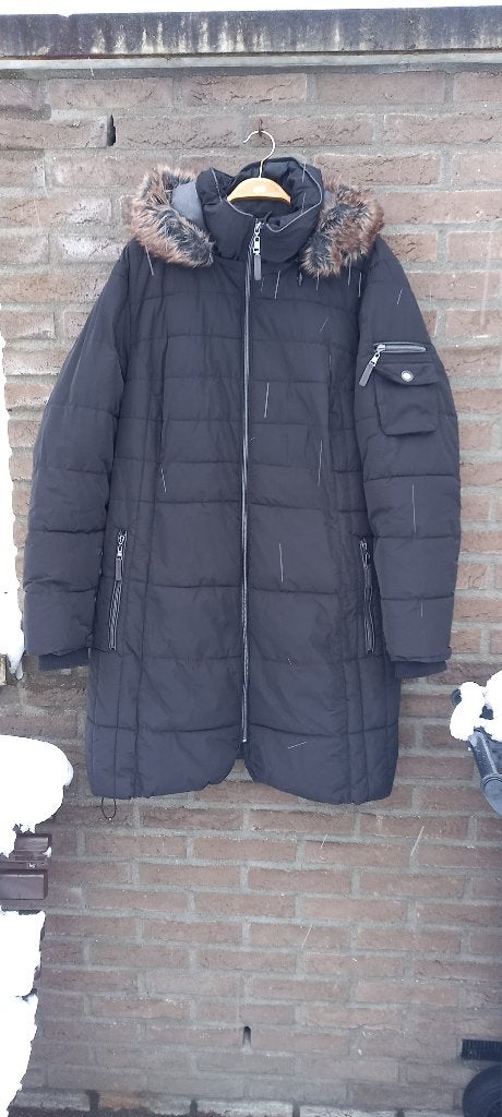Winterjas, zwart, maat 52, merk Promiss, Promiss, Zwart, Maat 46/48 (XL) of groter, Ophalen of Verzenden