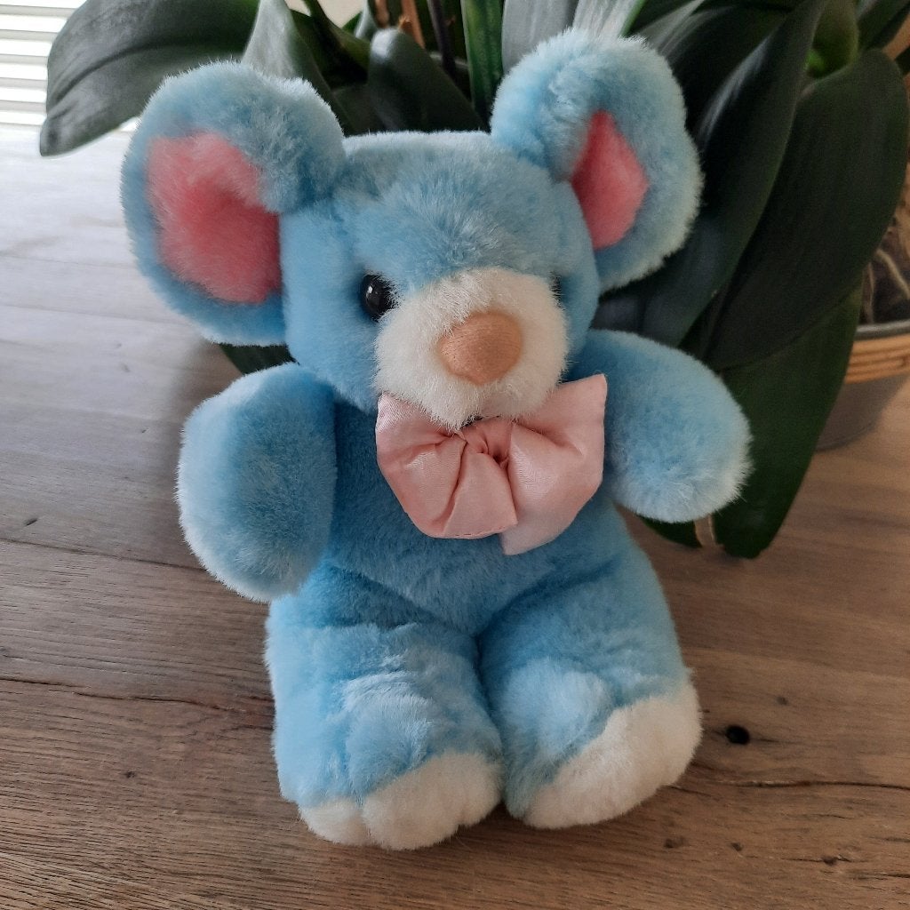 Nieuw knuffel blauw beer, Beer, Blauw, Nieuw, Ophalen of Verzenden