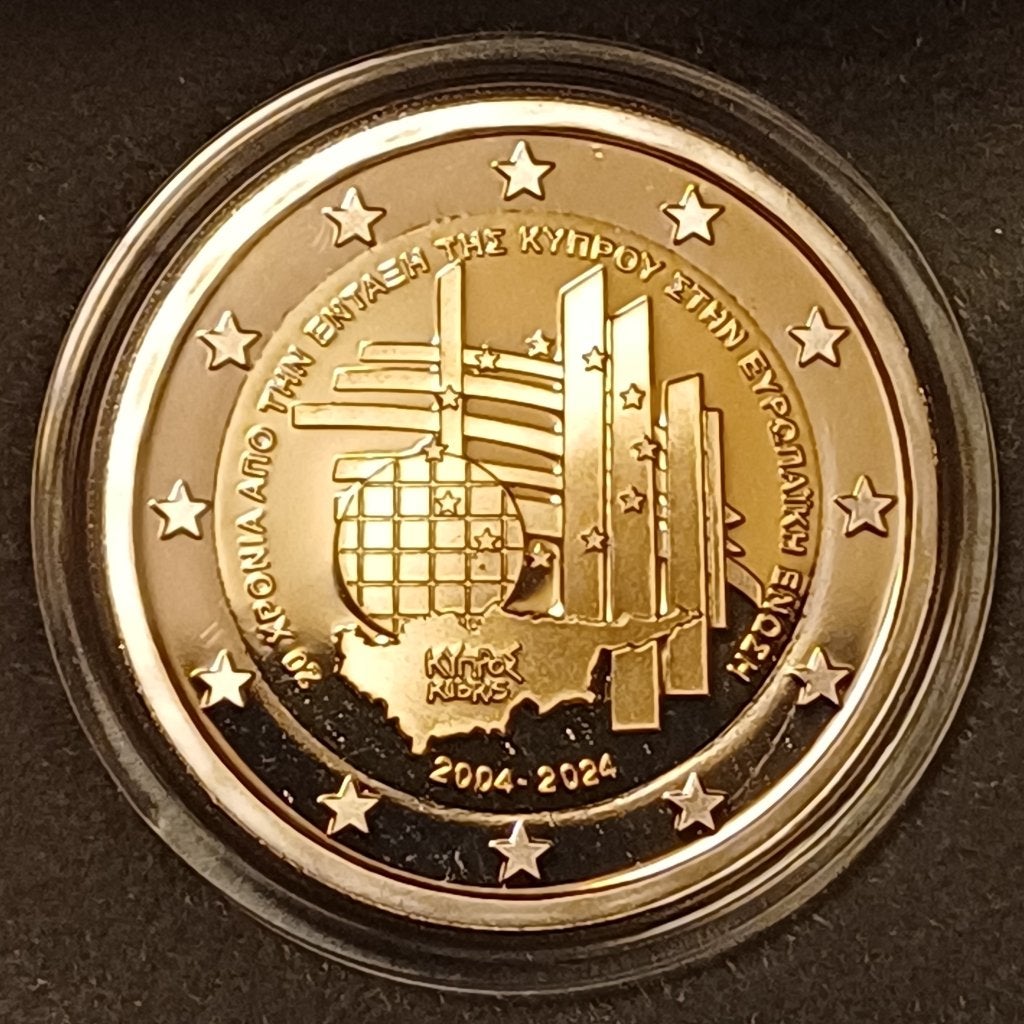 2 euromunt Cyprus 2024 Proof, Postzegels en Munten, Munten | Europa | Euromunten, Ophalen of Verzenden, Cyprus, 2 euro, Losse munt