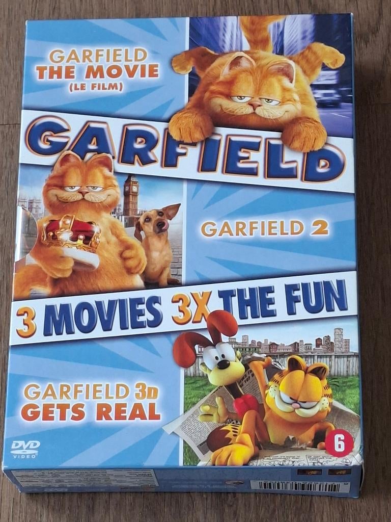 garfield the movie , 2 en 3,, Alle leeftijden, Ophalen of Verzenden, Zo goed als nieuw