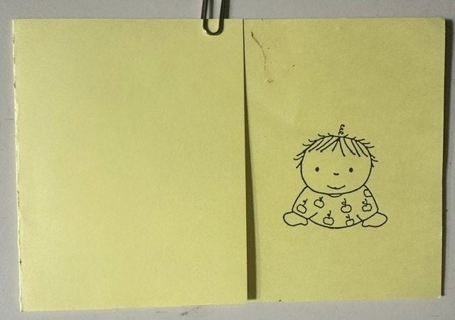 Geboortekaartje Eefje 12-5-1990 , tekening van Dick Bruna, Verzamelen, Ophalen of Verzenden, 1990 tot 2000, Geboortekaartje