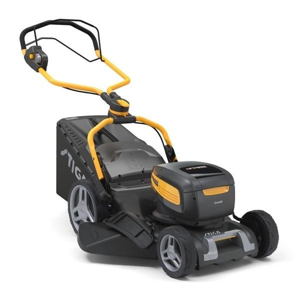 GRASMAAIER STIGA ACCU COMBI 748eV, Tuin en Terras, Grasmaaiers, Cirkelmaaier, Stiga, Accu-grasmaaier, Nieuw