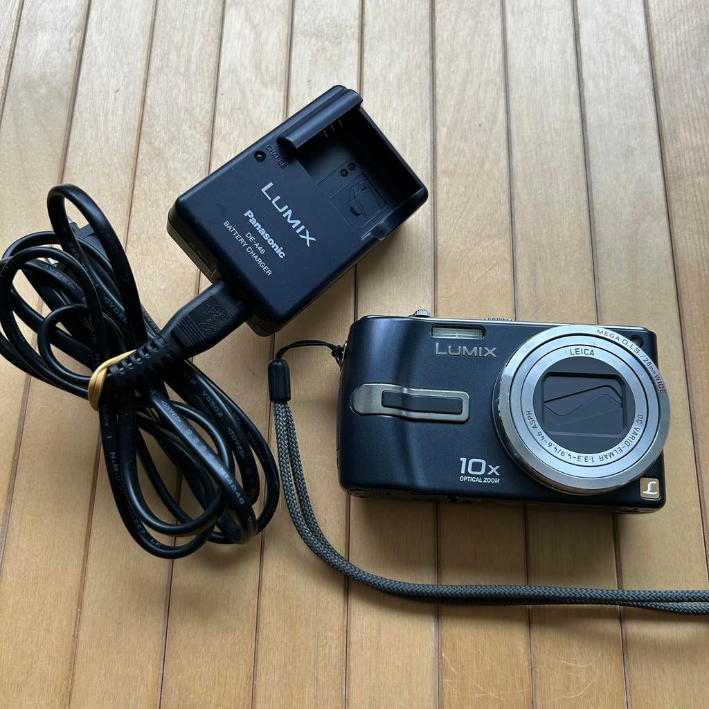 Panasonic Lumix DMC-TZ2 – Retro (Defect / Voor onderdelen), Gebruikt, Compact, Ophalen of Verzenden, Overige Merken
