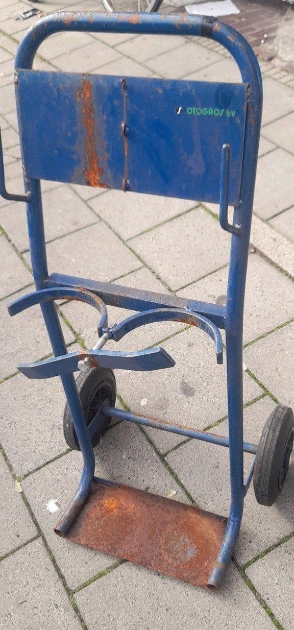 Gebruikte transportkar voor gasflessen, 100 liter of meer, Ophalen, Gebruikt, Transportkar