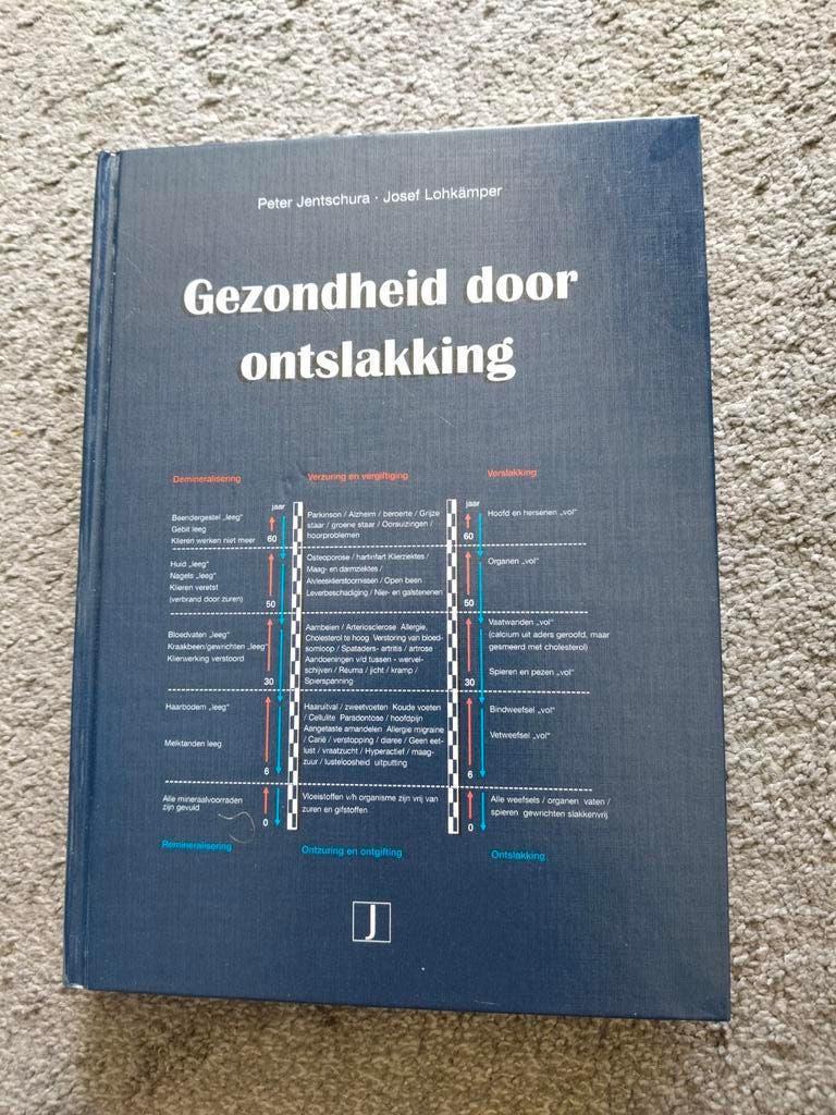 Gezondheid door ontslakking   Josef Lohkämper, Ophalen of Verzenden, Zo goed als nieuw, Gezondheid en Conditie, Peter Jentschura, Josef Lohkämper