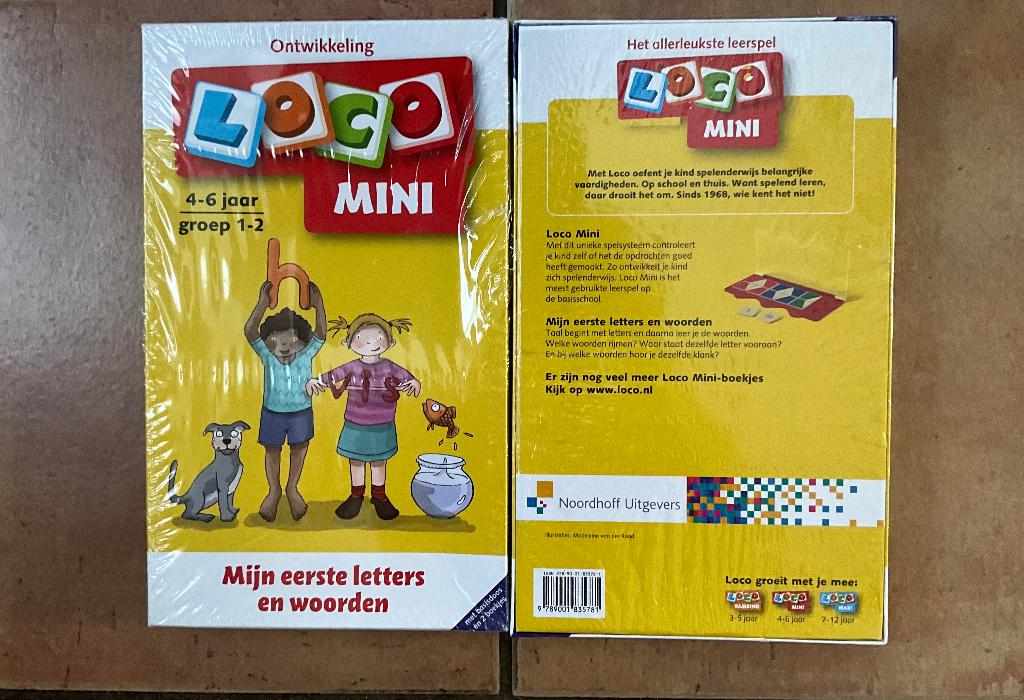 Mini loco wie kent het nog van vroeger ?, Kinderen en Baby's, Speelgoed | Educatief en Creatief, Ophalen of Verzenden, Nieuw, Taal en Lezen