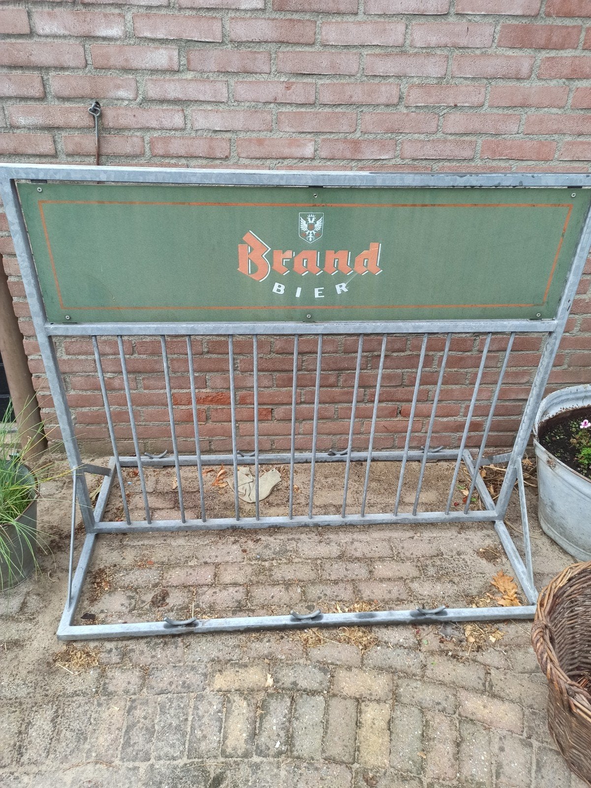 fietsen rek, Ophalen