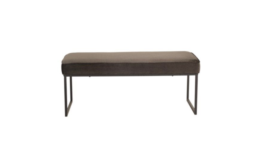 Bankje - eetkamerbankje Pien antraciet, Ophalen, Minder dan 50 cm, Gebruikt, 125 cm of meer