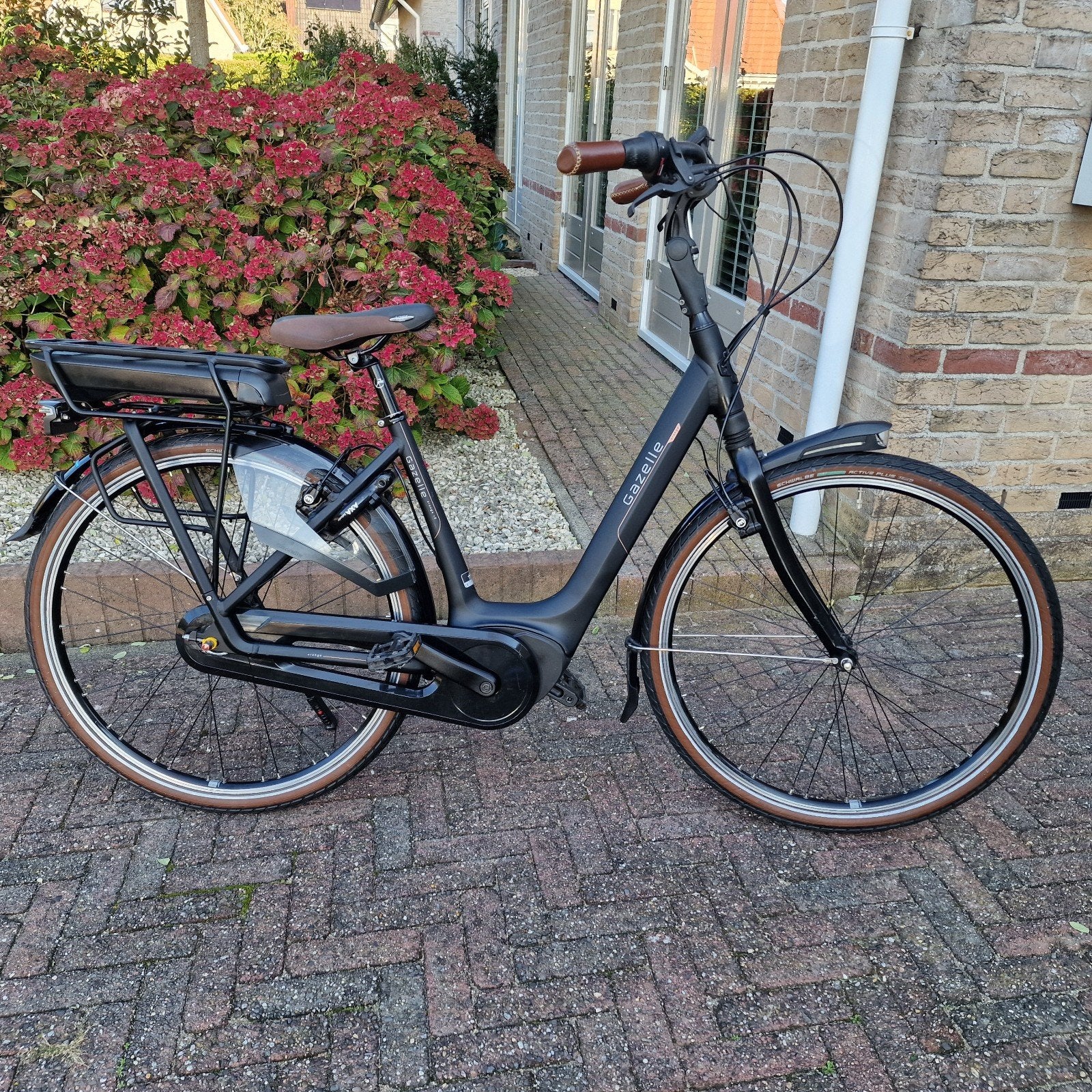 Prachtige Gazelle Orange C8 Bosch Active Plus middenmotor, Fietsen en Brommers, Ophalen, Zo goed als nieuw, 47 tot 51 cm, 50 km per accu of meer