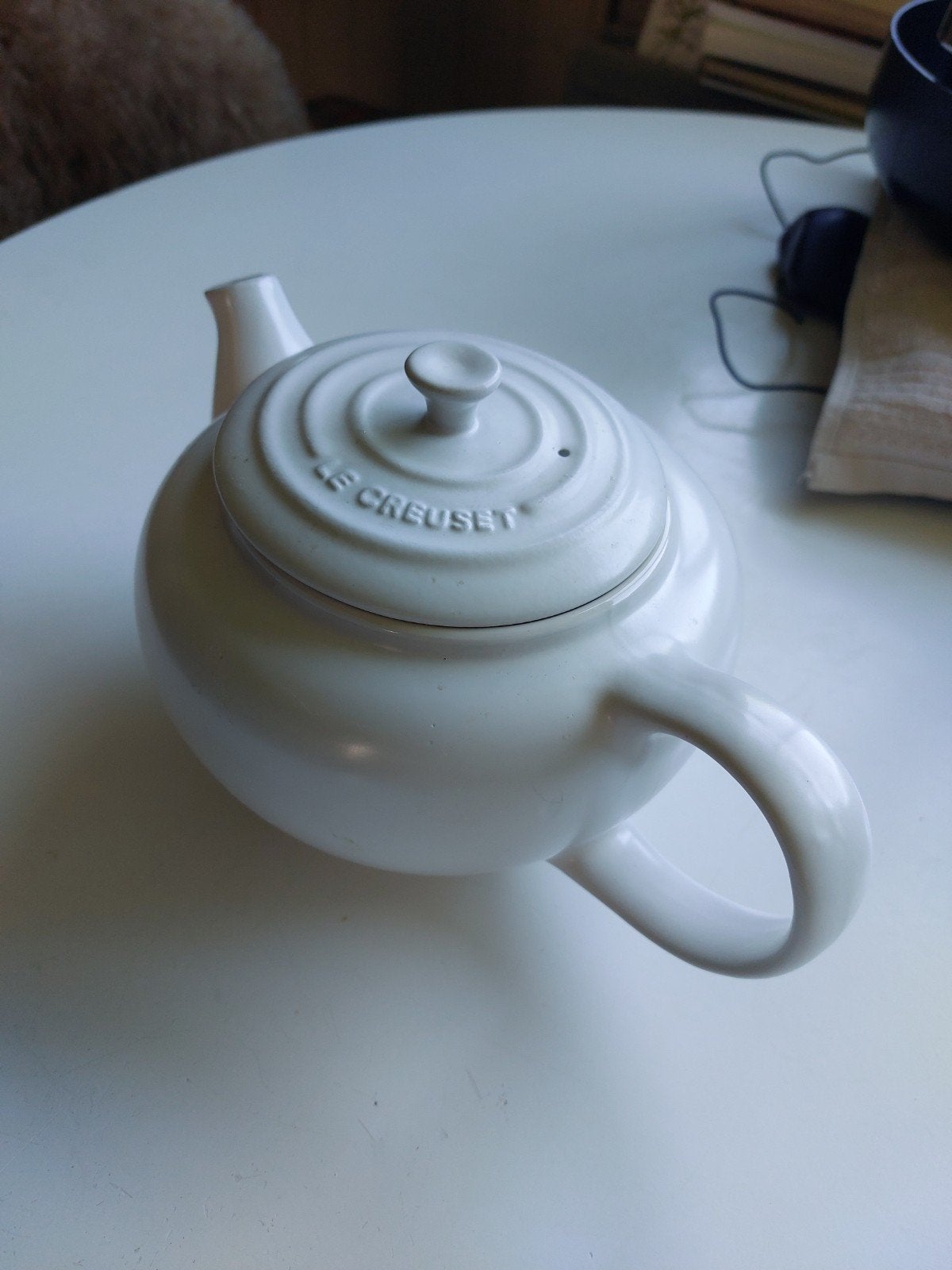 Creuset theepot nieuw 1,3 liter, Ophalen of Verzenden, Nieuw