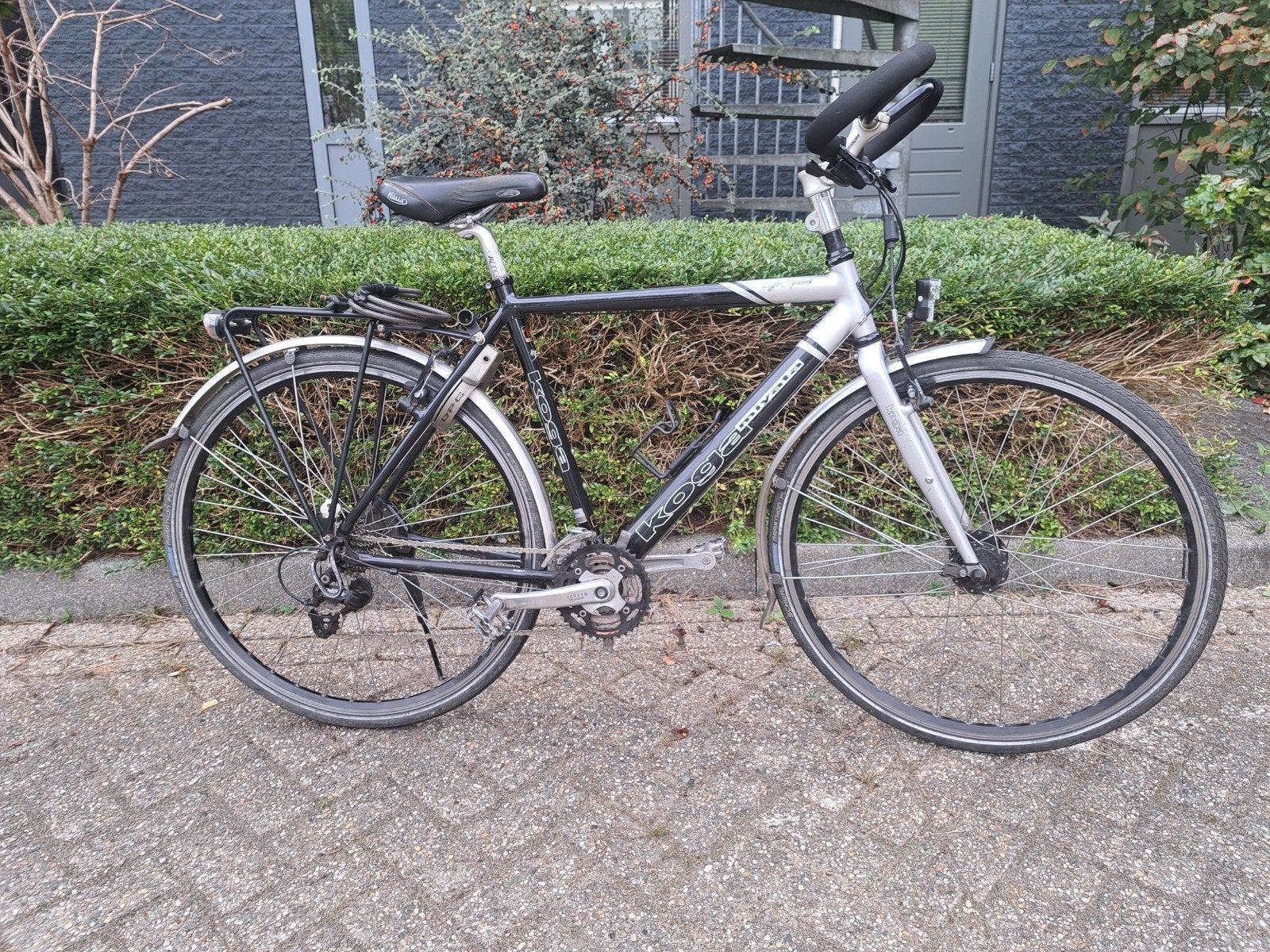 Koga LightSpeed Herenfiets - Maat 54, Fietsen en Brommers, Gebruikt, Velgrem, Meer dan 20 versnellingen, 53 tot 57 cm