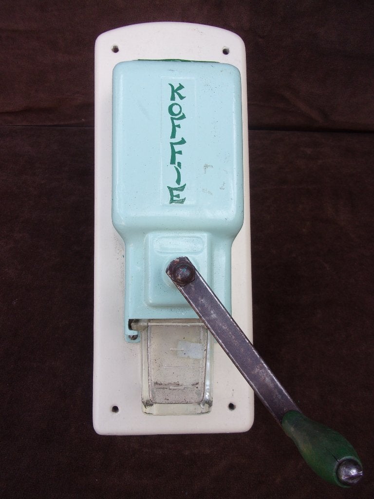 KOFFIEMOLEN  (MINT GROEN), Antiek en Kunst, Antiek | Keukenbenodigdheden, Ophalen of Verzenden