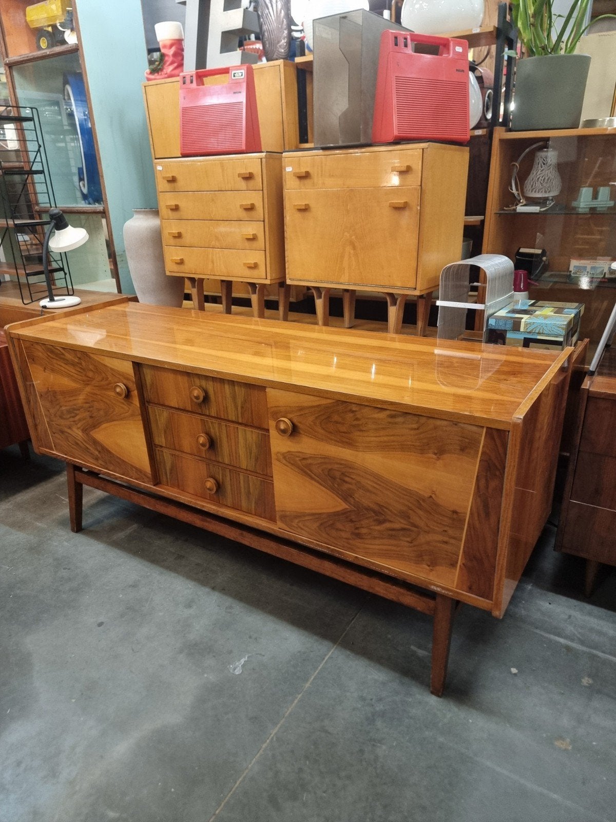 vintage dressoir jaren 60 Bilea, ,, Ophalen of Verzenden, Zo goed als nieuw, ,