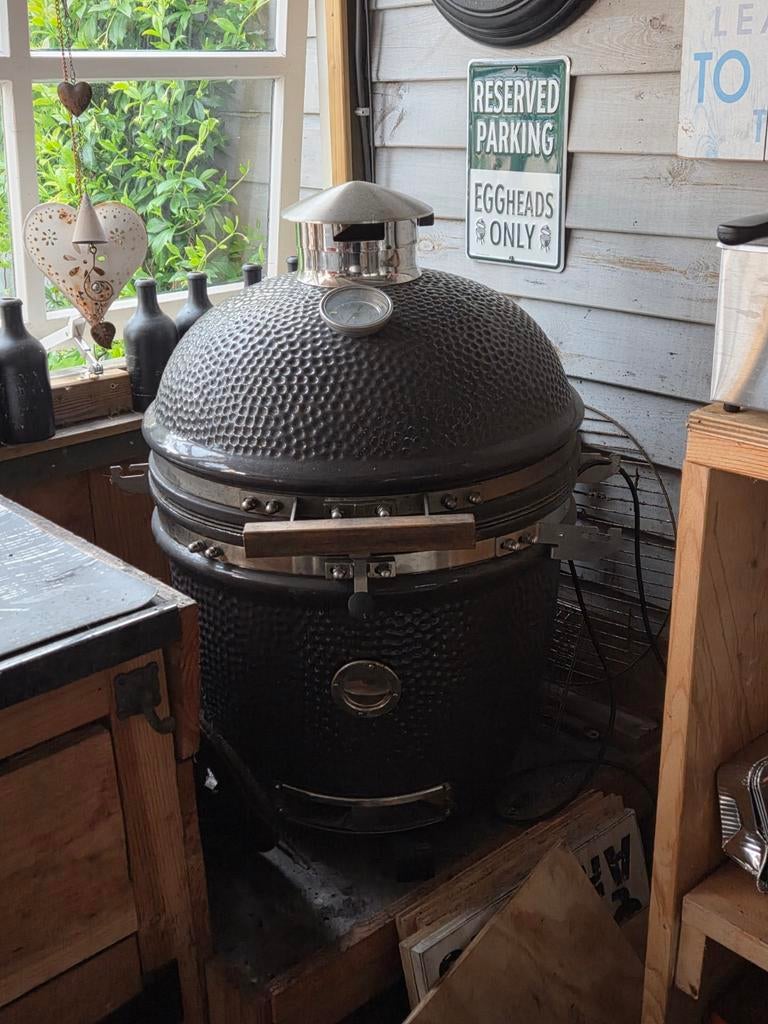 Grizzly Kamado BBQ Large met extra's, Ophalen, Gebruikt, Grizzly Grills