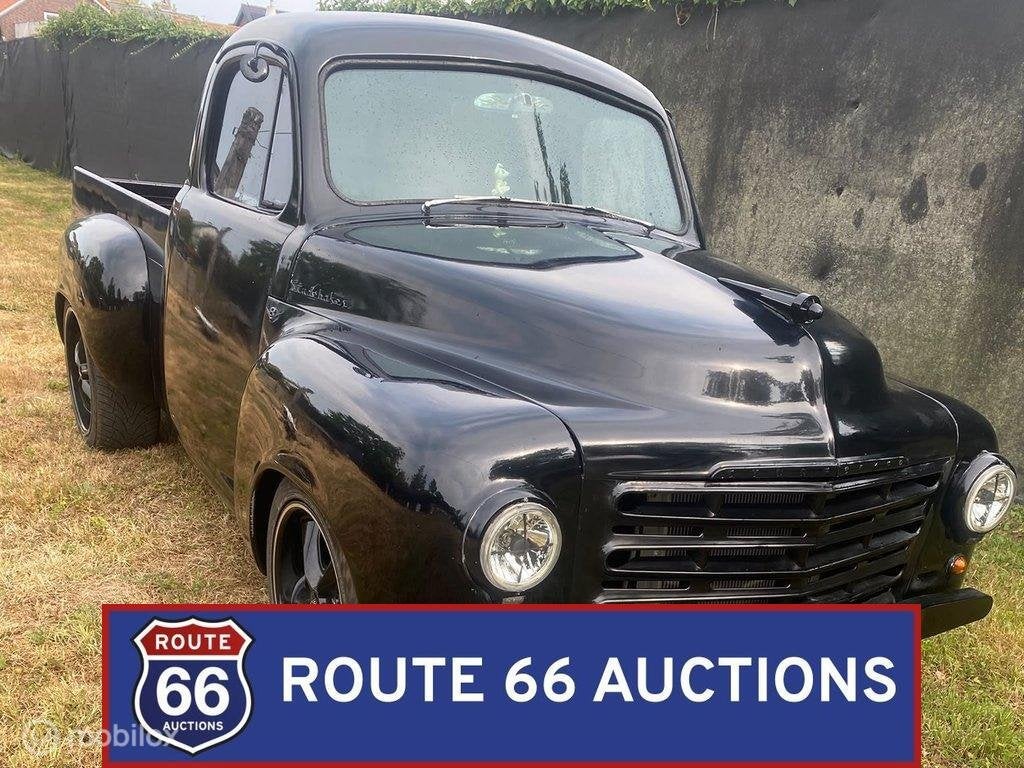 Studebaker Deluxe Pickup | 1959 | Route 66 Auctions, Auto's, Overige merken, Overige carrosserieën, Zwart, Bedrijf