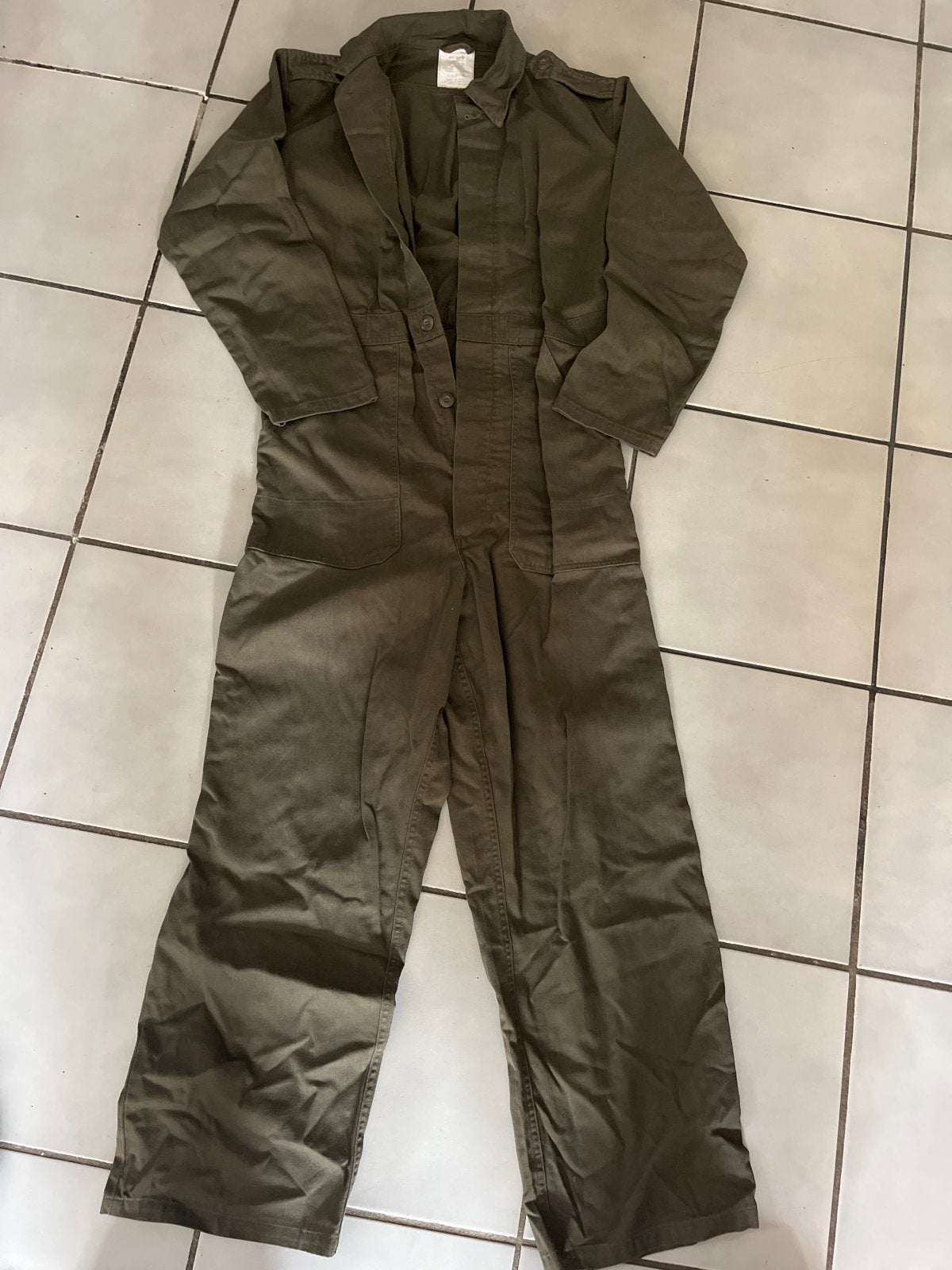 Nederlands Militair Overall - Maat 46, Ophalen of Verzenden, Landmacht, Nederland, Kleding of Schoenen
