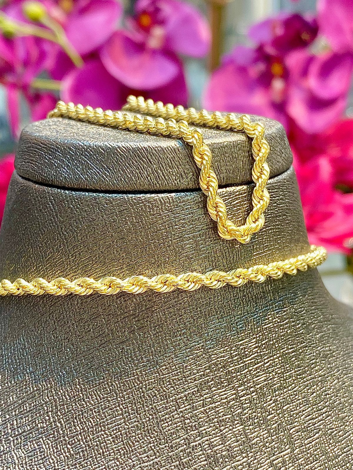 14k Gouden Rope Set, Ophalen of Verzenden, Nieuw, Goud, Goud