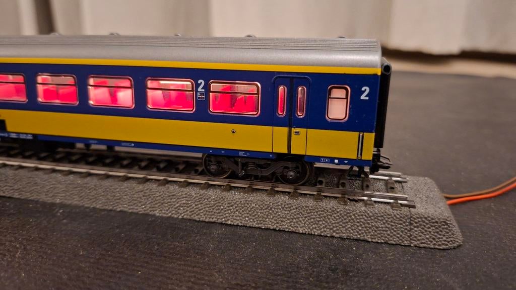 Marklin NS Intercity-rijtuigenset (type ICR), Wisselstroom, Verzenden, Wagon, Märklin