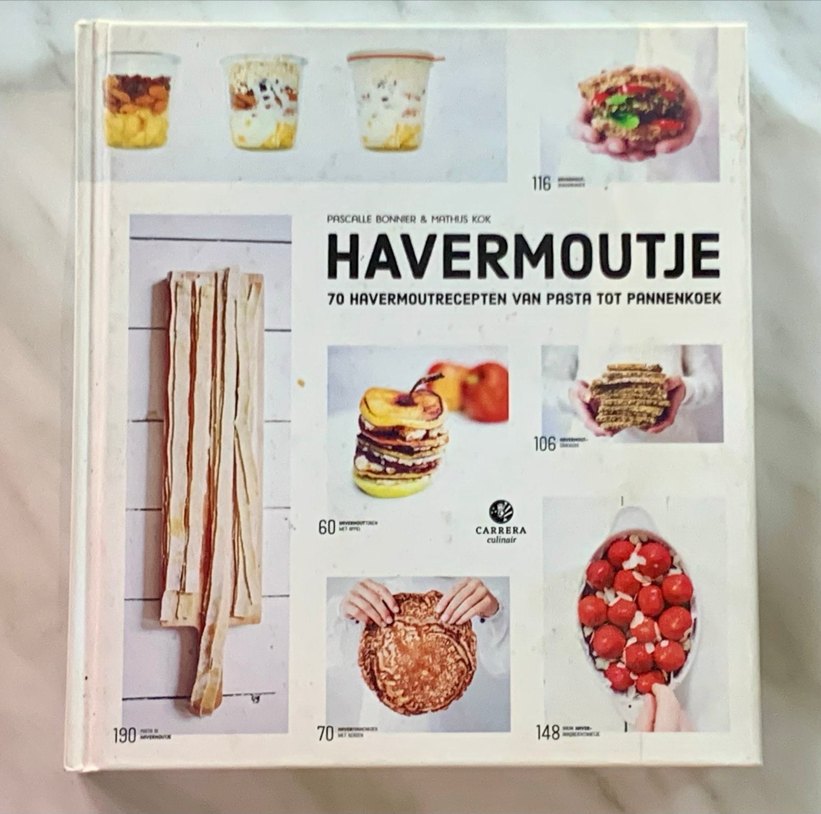 Havermoutje: 70 havermoutrecepten van pasta tot pannenkoek, Boeken, Ophalen of Verzenden, Gelezen, Hoofdgerechten, Gezond koken
