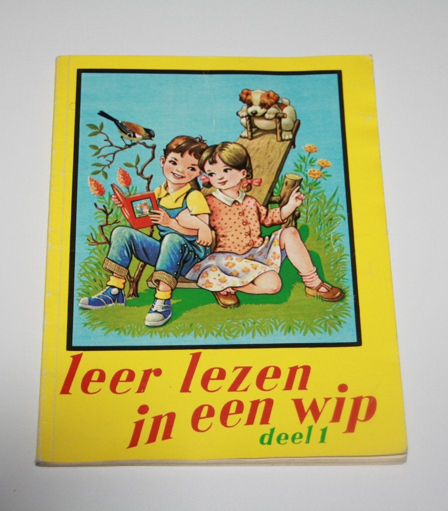 Vintage boekje Leer lezen in een wip deel 1, Boeken, Ophalen of Verzenden, Gelezen, Non-fictie