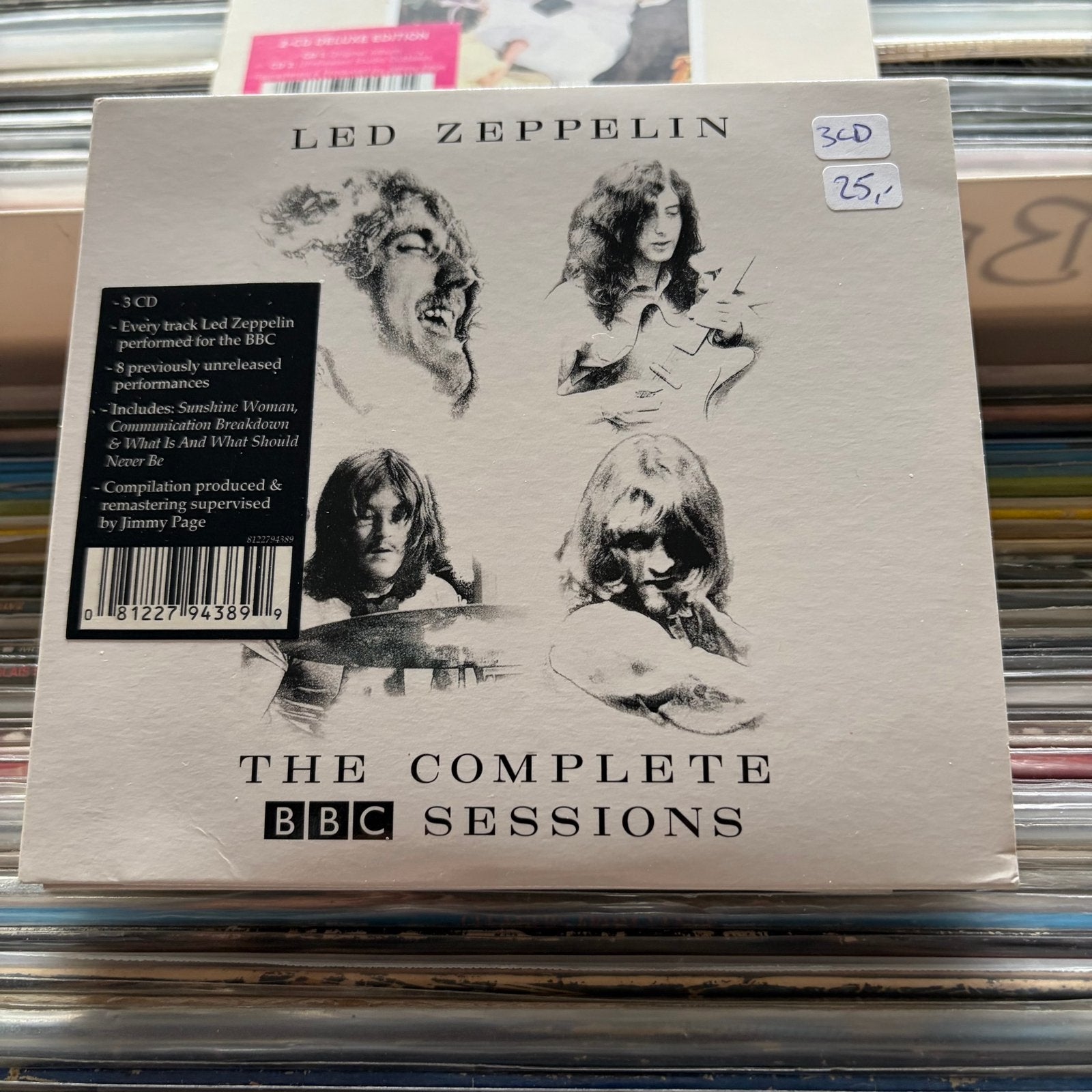 Led Zeppelin - The Complete BBC Sessions (3CD), Ophalen of Verzenden, Gebruikt, Album, Remastered