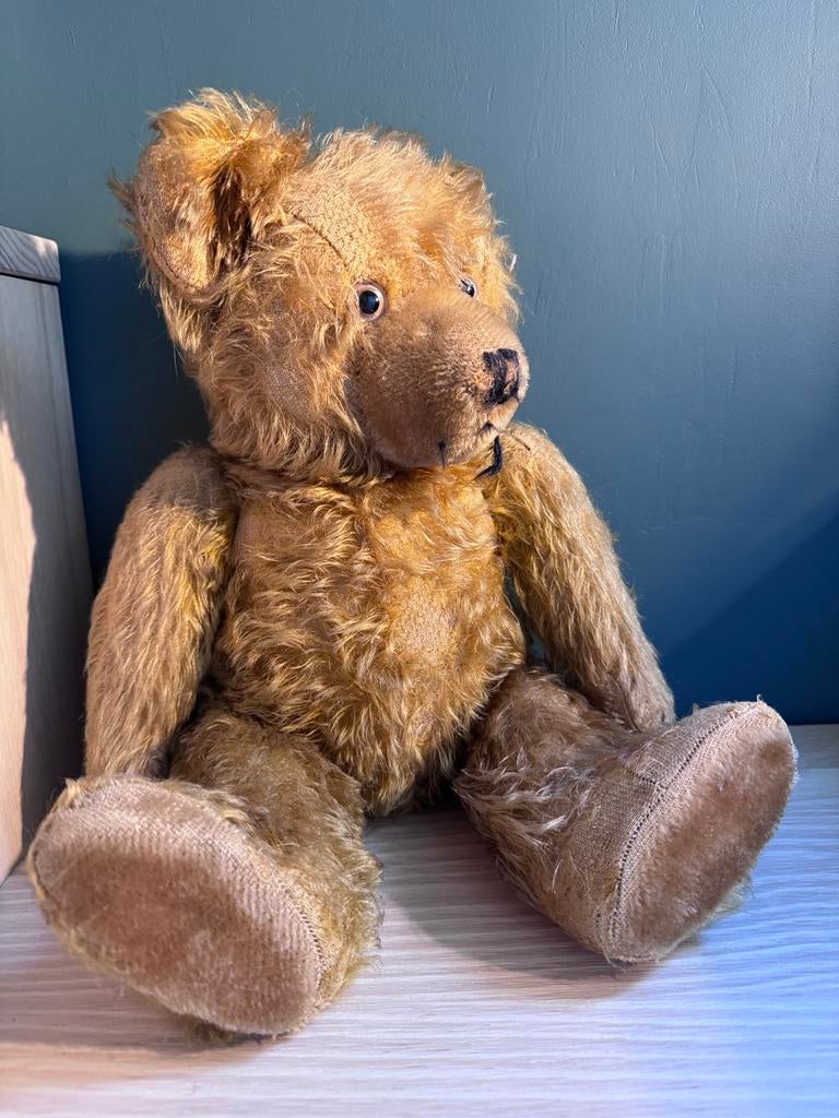 Diem classic beer antiek, Verzamelen, Beren en Cherished Teddies, Ophalen of Verzenden, Gebruikt, Stoffen beer, Overige merken