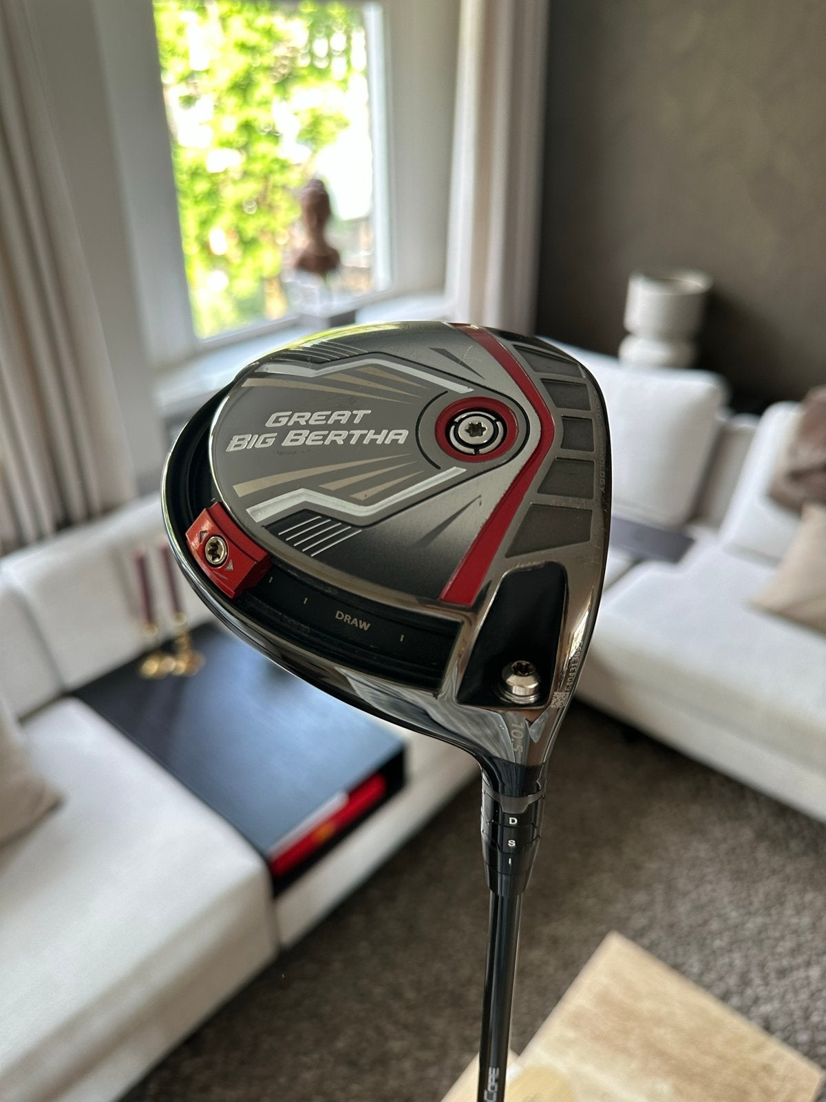 Callaway Great Big Bertha Driver - Ventus TR, Ophalen of Verzenden, Zo goed als nieuw, Club, Callaway