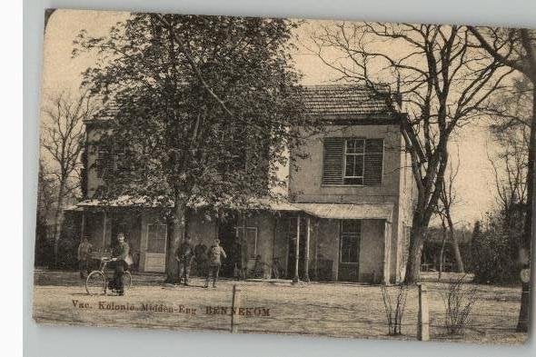 Bennekom Vac. Kolonie Midden Eng st 1918 uitg Joh v Silfhout, Ophalen of Verzenden, Voor 1920, Gelopen, Gelderland
