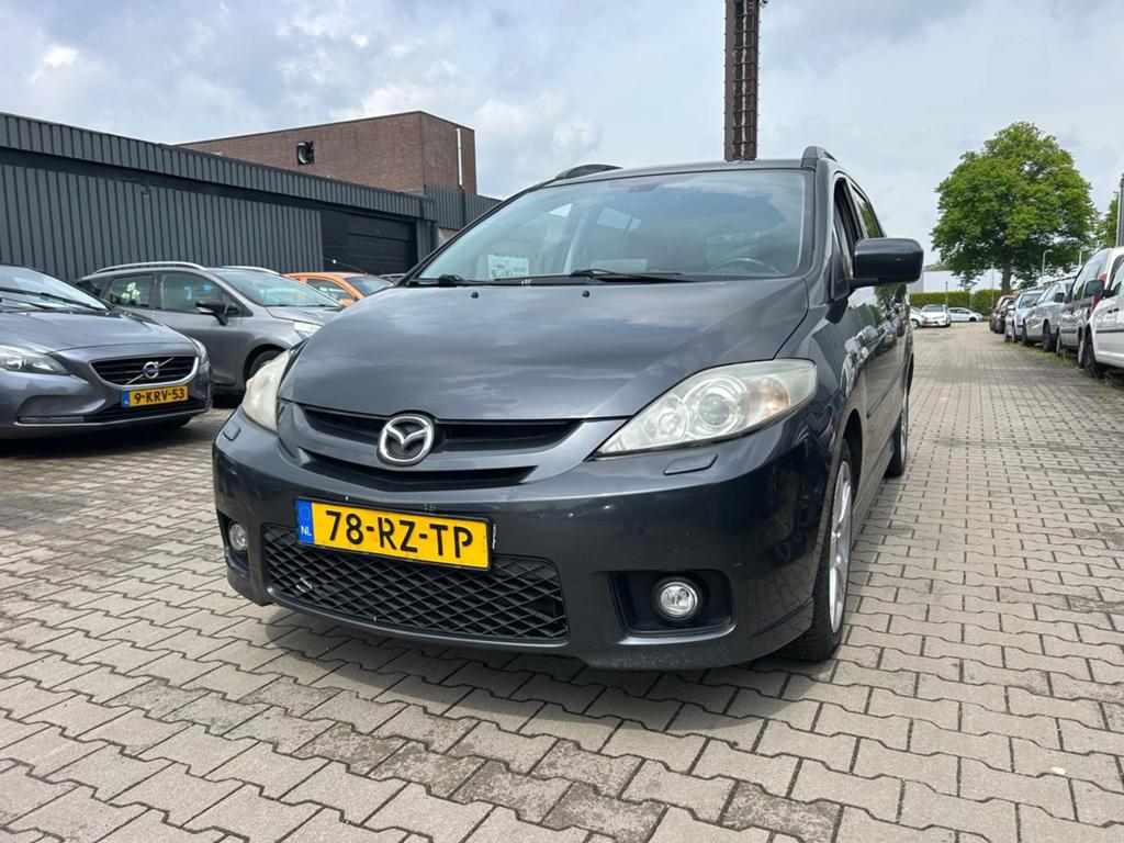 Mazda 5 2.0 2005 Grijs, Voorwielaandrijving, 145 pk, Stof, 4 cilinders