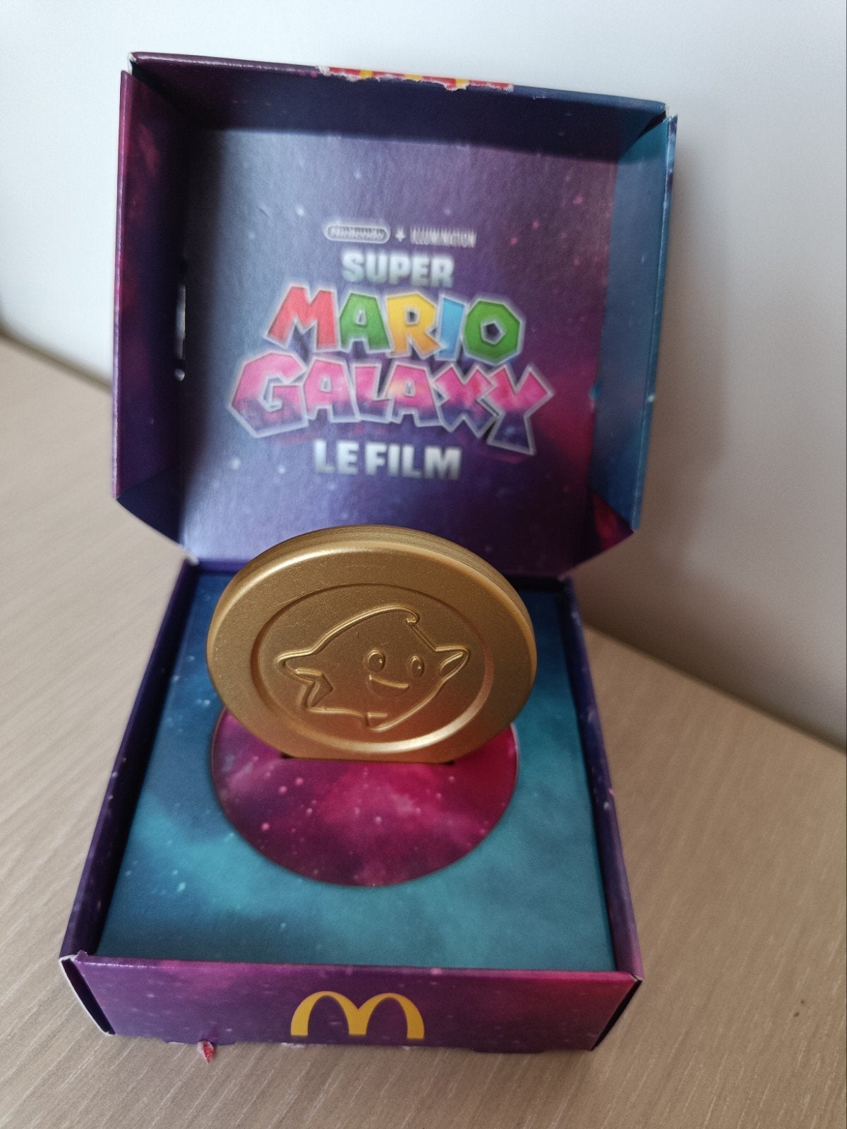 Super Mario Galaxy Film McDonald's Munt, Ophalen of Verzenden, Nieuw, Jongen of Meisje