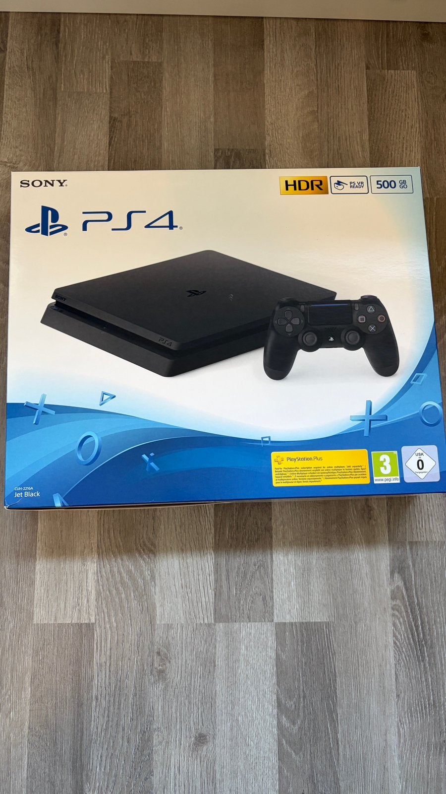 Playstation 4 slim 500GB met 7 spellen, Ophalen of Verzenden, Met 1 controller, Slim, 500 GB
