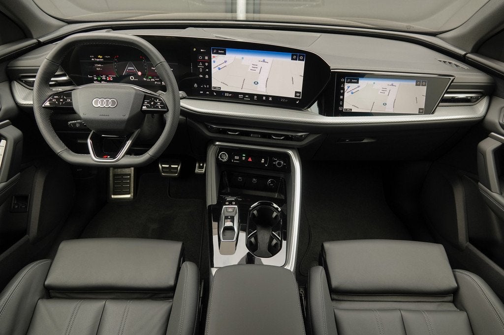 Audi Q5 Sportback e-hybrid | Quattro | S-Line | MMI Bijrijde, Auto's, Audi, Gebruikt, Zwart, 4 cilinders, Bedrijf