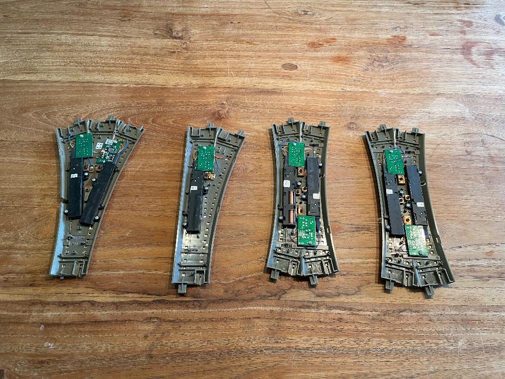 Roco GEOLINE rails+wissels DIGITAAL elektrisch met decoders, Hobby en Vrije tijd, Gelijkstroom, Rails, Ophalen of Verzenden, Zo goed als nieuw