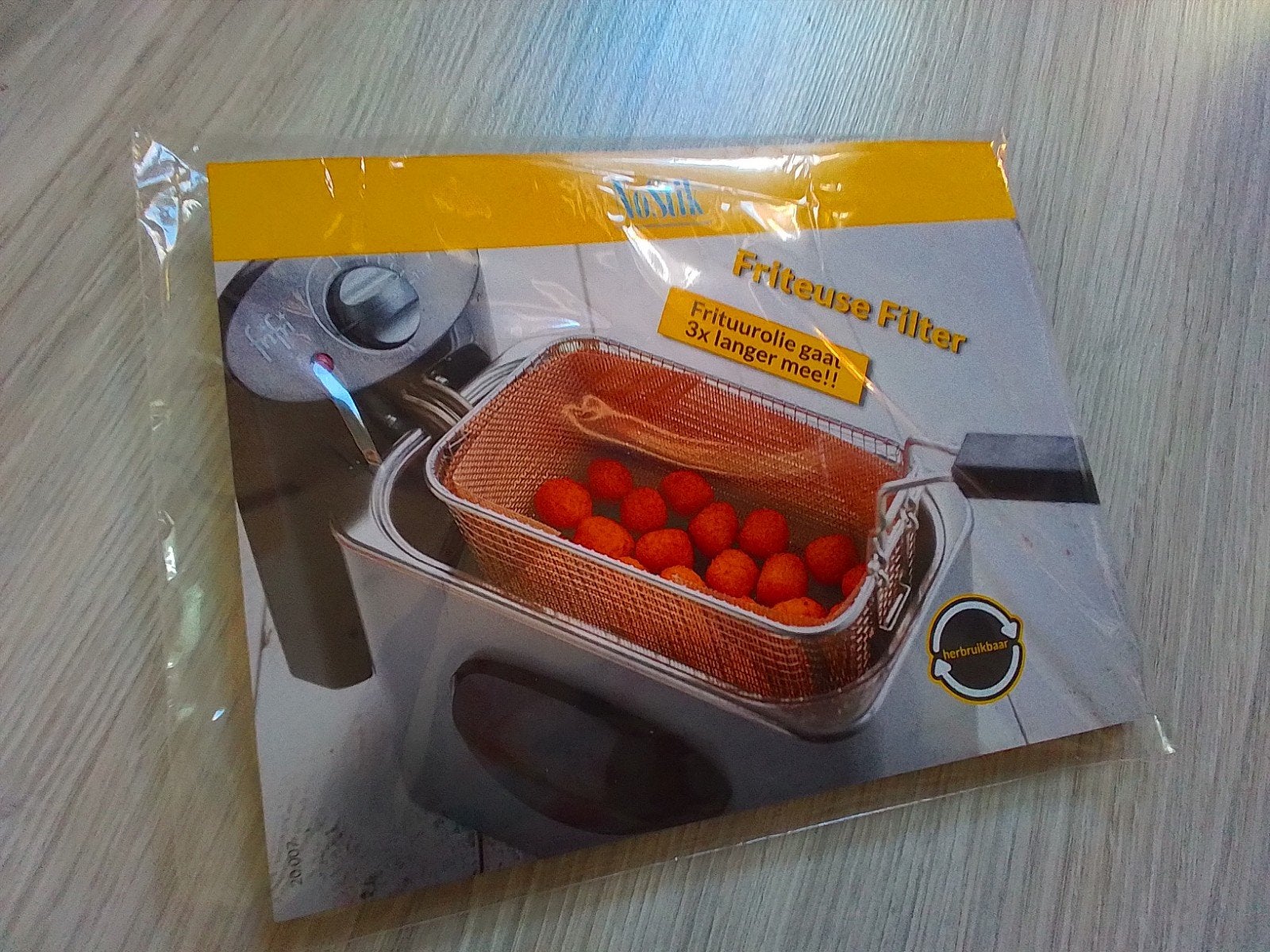 Friteuse Filter - Verlengt levensduur frituurolie, Ophalen of Verzenden, Nieuw