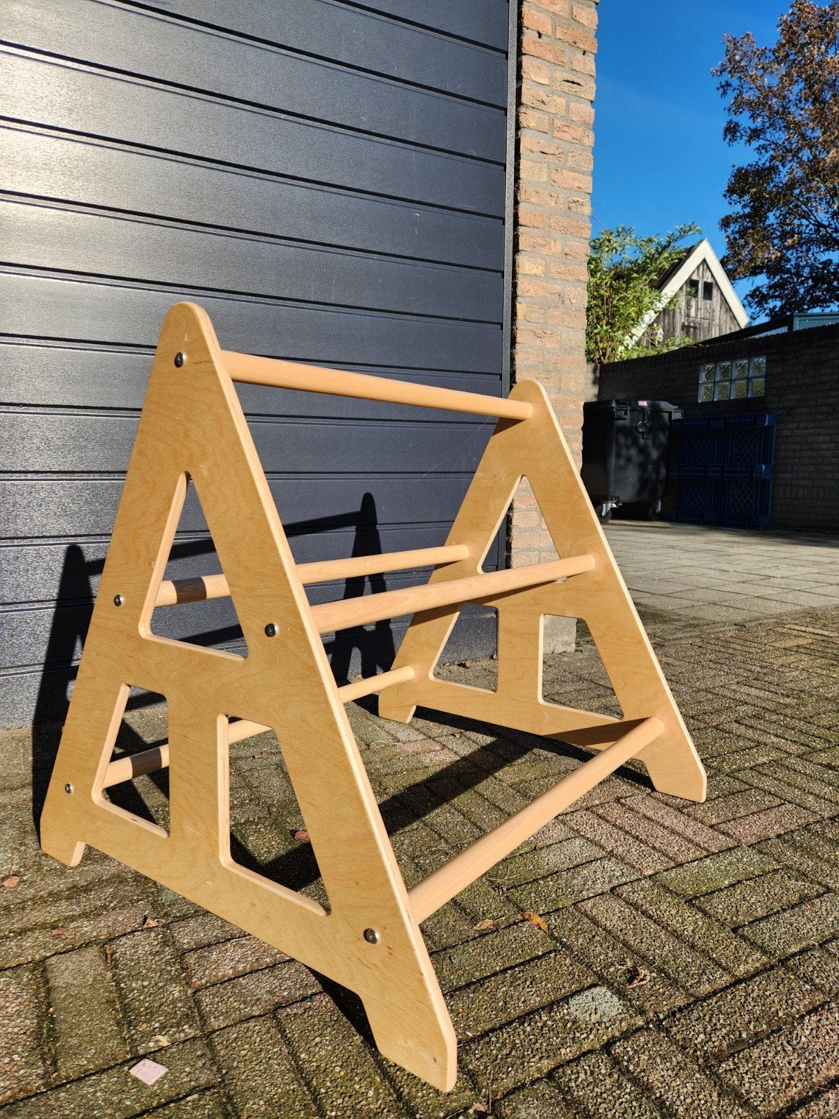 klimrek driehoek van hout, Ophalen, Zo goed als nieuw, Overige typen