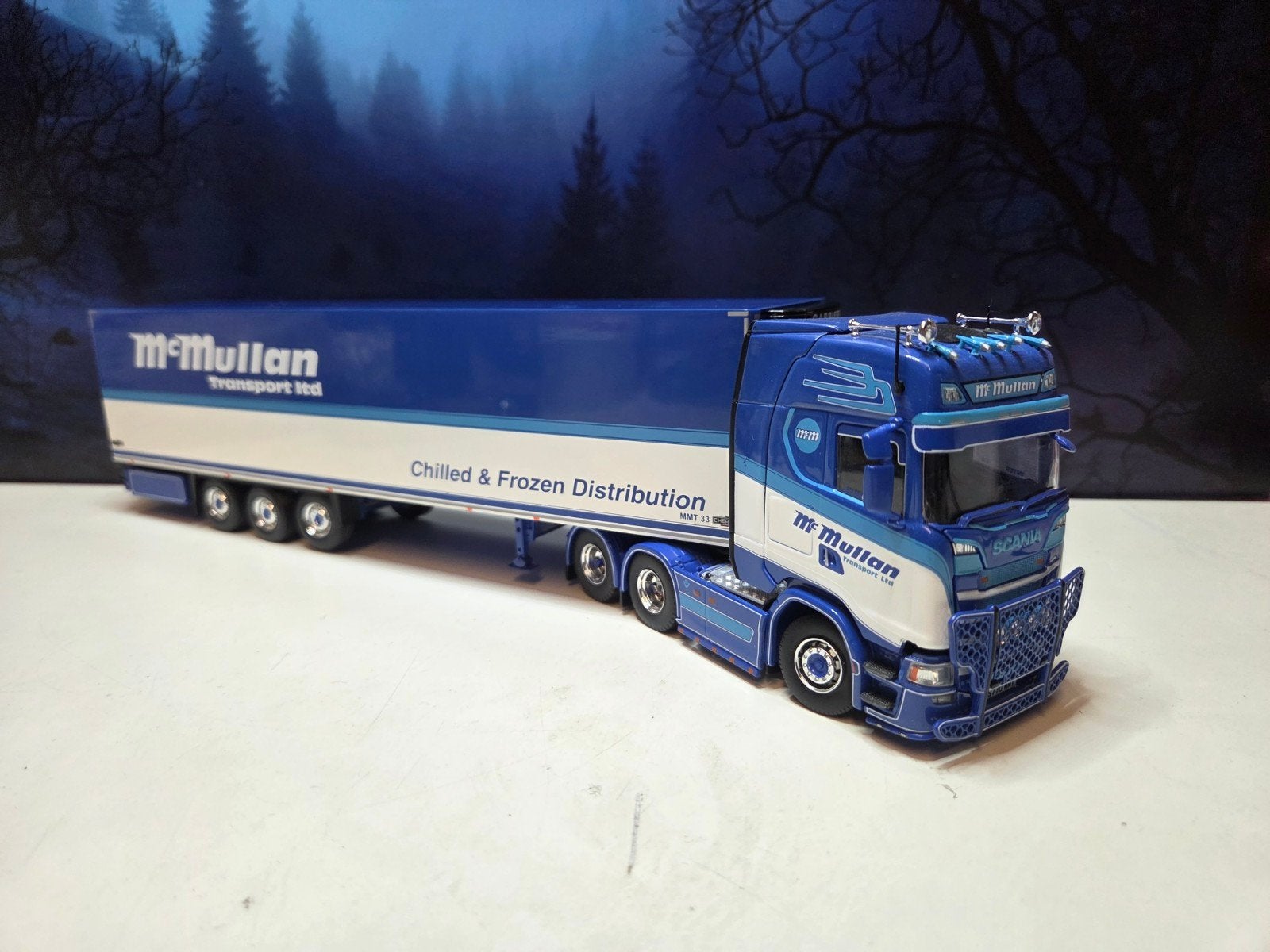 tekno Scania NG 770S highline 6x2 met koeltrailer, Jobo.models@gmail.com, Ophalen of Verzenden, Tekno, Jobo-models