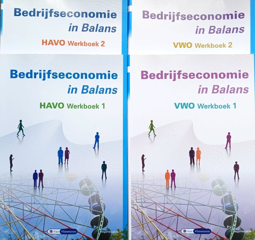 Bedrijfseconomie in Balans (9e) HAVO/VWO Werkboek 1/2 NIEUW, Boeken, Verzenden, Nieuw, Van Vlimmeren, Bedrijfseconomie of M&O